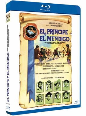 The Prince and the Pauper (1977) ( Crossed Swords ) [ Blu-Ray, Reg.A/B/C Import - Spain ]