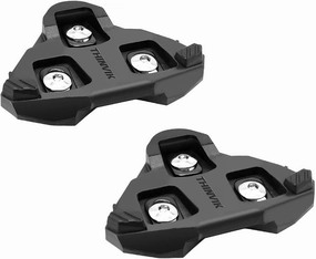 Thinvik Bike Cleats for Look Keo Grip,Road Bike Look Keo Cleat with Anti-Slip Rubber Desgin.Bicycle Cleat Set for Indoor&Outdoor Cycling- 0 and 3 Float Degree