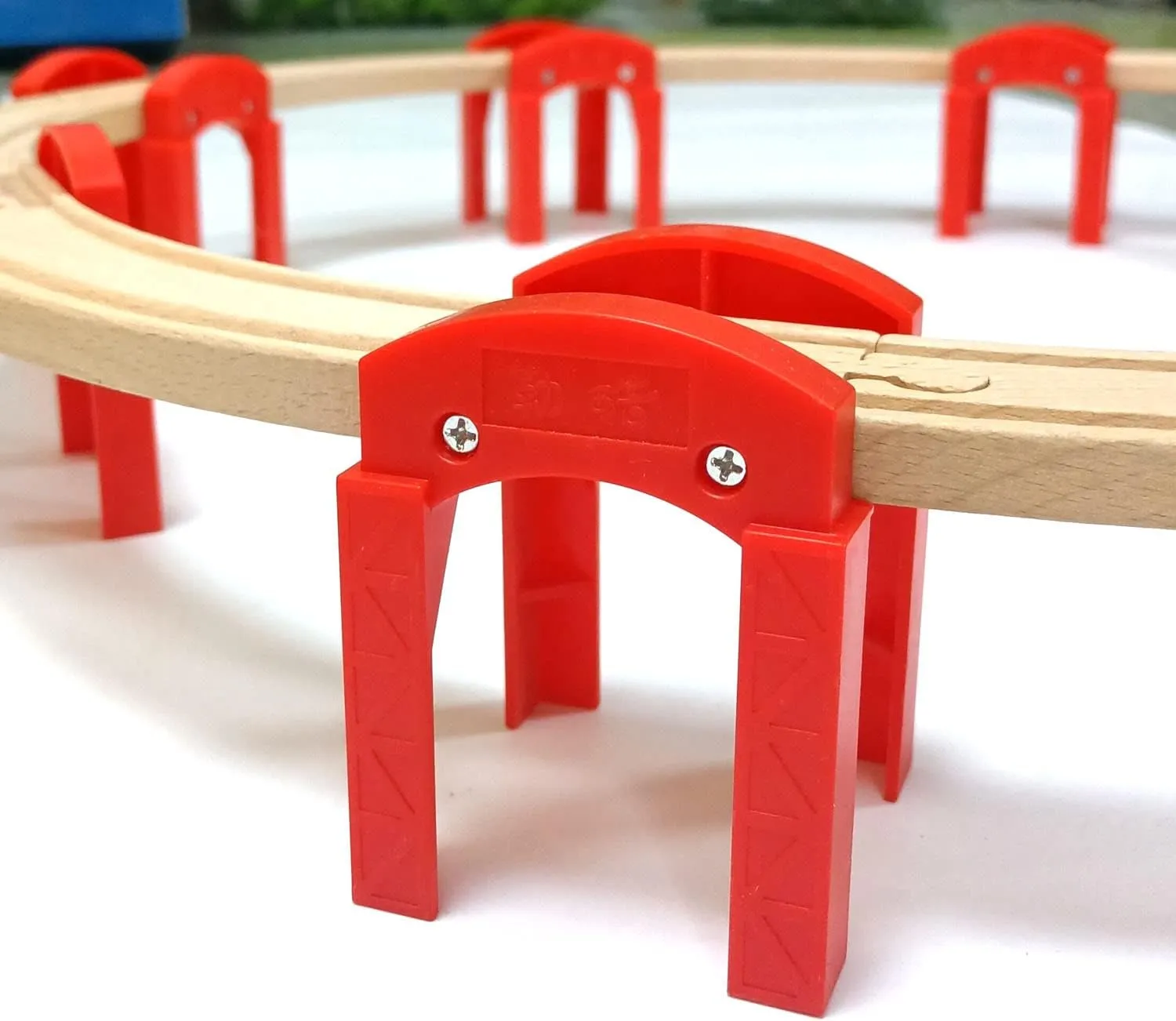 Thomas & Friends Wooden Train Bridges & Track Accessories - Compatible with All Major Brands - For Girls & Boys