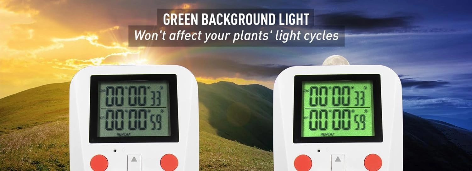 TIME-R Digital Timer - 15 ON/Off PER Day - 1 SEC - 99HRS