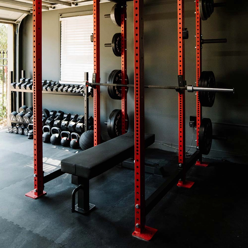 TITAN Series Single Post Flat Bench