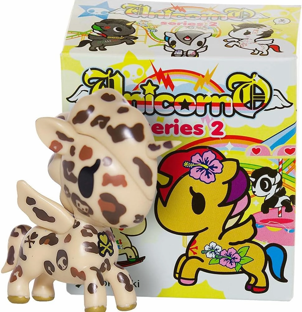 Tokidoki Cheetah: 6cm Unicorno Mini Vinyl Figure (07559 / C)