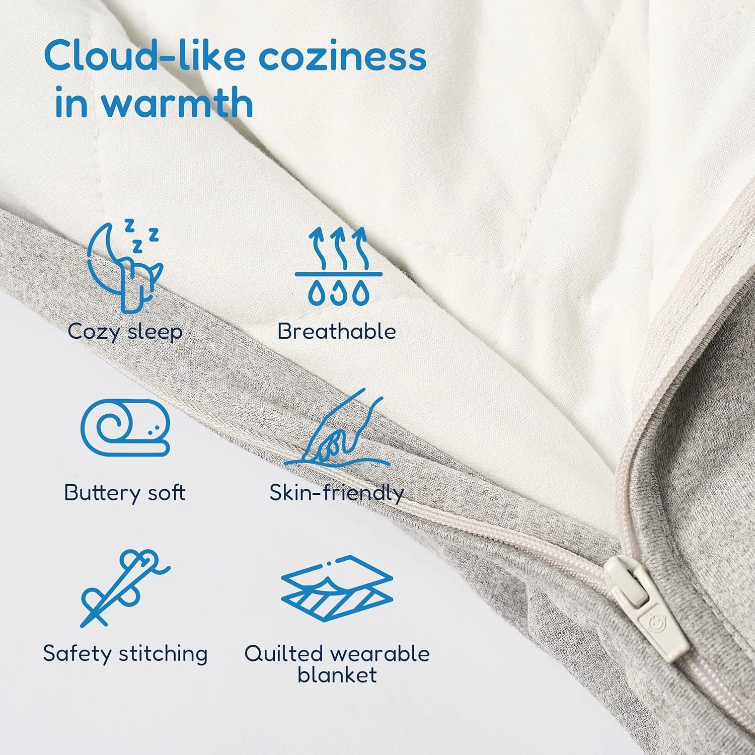 TotAha Dinosaur 1.0 TOG Toddler Sleep Sack 2T-3T-4T for Girls Boys, Buttery Soft Sleeping Sacks with 2-way Safe Zipper, Premium All Season Sleep Bag