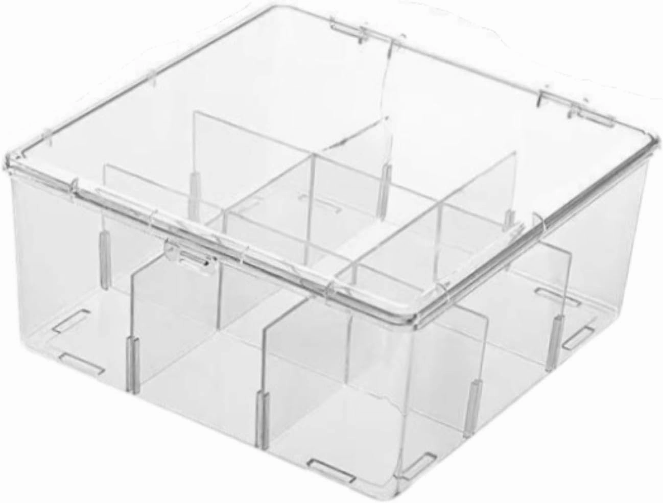 Toy Cars Display Case Cover Showcase with Lid for Miniatures, Mini Figure, Action Figurines