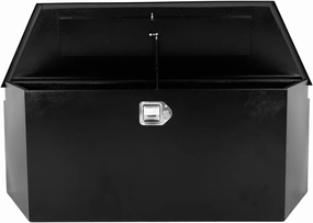 Trailer Tongue Tool Box, Steel Storage Truck Tool Box,49 x 14.6 x 18.5 Tool Chest Organizer w/Lock and Keys For Pickup,Truck Bed, RV, Trailer,Heavy Duty Waterproof Black box