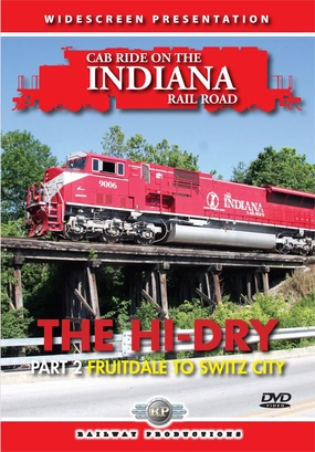 Train Cab Ride on the Indiana Rail Road-Fruitdale to Switz City