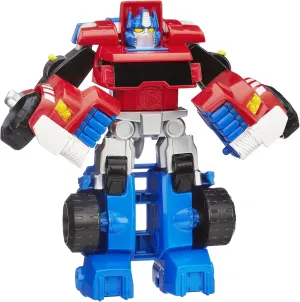 Transformers Playskool Heroes Rescue Bots Optimus Prime, 4.5-Inch Action Figure, Kids Converting Robot Toy, Ages 3  (Amazon Exclusive)