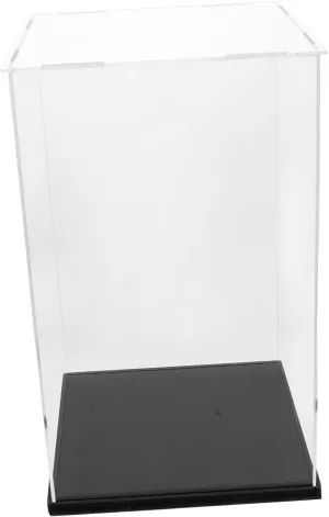 Transparent Acrylic Doll Display Case Exhibition Collection Box for Figurines Models Sturdy Versatile Storage Organize Showcase Your Treasures