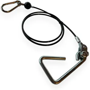 TreadLife Fitness 43" Cable w/Hook Assembly (1 x Cable) - Replacement for Most Bowflex Gyms (Models Listed)