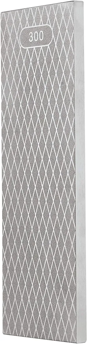 Trend Diamond Sharpening Stone Kit, 8 x 3 Inch Double Sided (300/1000 Grit) Bench Stone with Pouch, Cleaning Block & Non-Slip Mat, DWS/CP8/FC