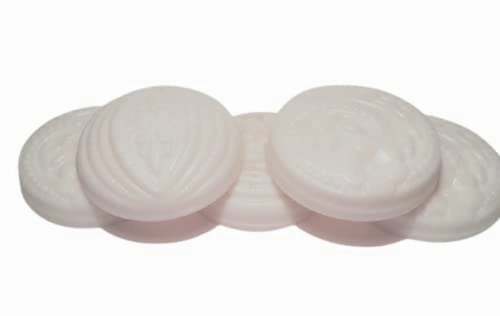 Tuberose-Gardenia Scented - 5 Pc Guest Sized - Shea Butter and Goat Milk Soap Set