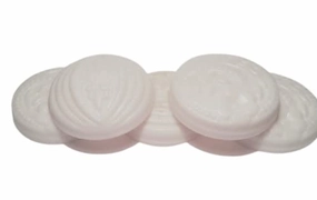 Tuberose-Gardenia Scented - 5 Pc Guest Sized - Shea Butter and Goat Milk Soap Set