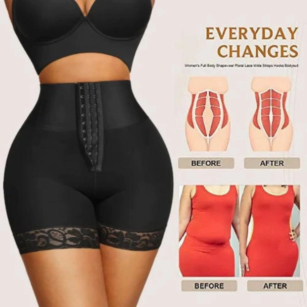 Ultimate Short Waist Trainer Shapewear for Women Tummy Control Thigh Slimming Butt Lifter Waist Trainer Shapewear