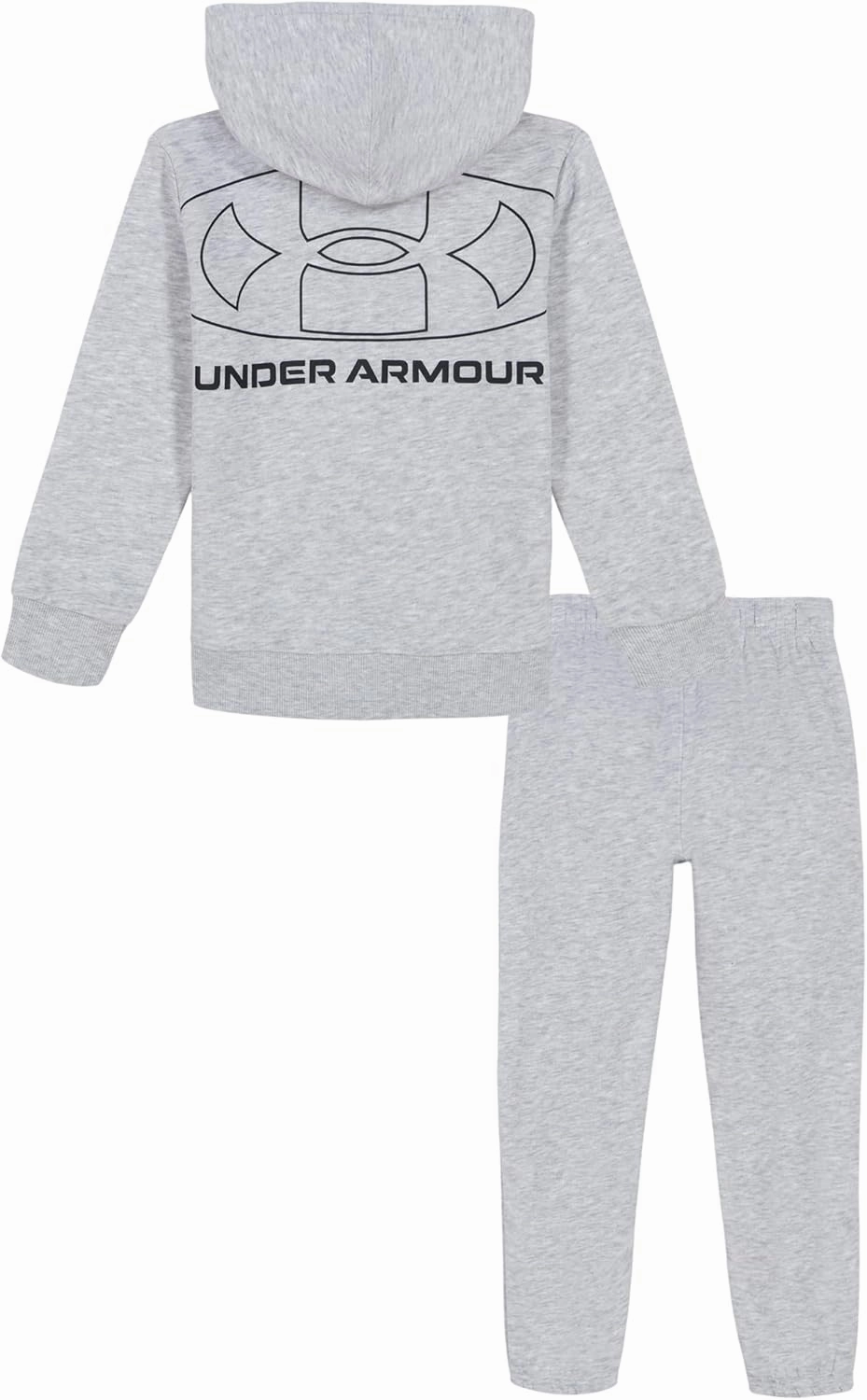 Under Armour boys Long Sleeve Logo Hoodie & Joggers Set, Baby & Toddler