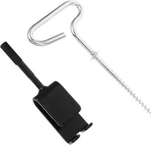 UPKOCH 1 Set Ice Fishing Tools Ice Anchor Fishing Drill Ice Fishing Drill Ice Fishing Equipment Shovel Ice Anchor Adapter Anchor Ice Tool Ice Fishing Gear Kit Winter Outdoor Metal