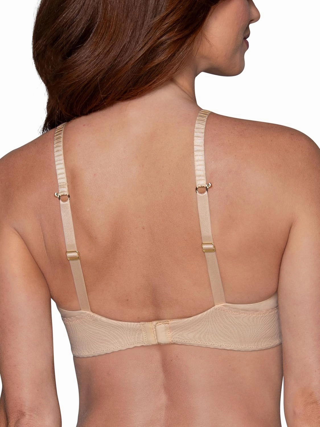 Vanity Fair Women's Effortless Wireless Bra, Buttery Soft Fabric & Lightweight Memory Foam Cups up to DD