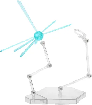 VICASKY 1 Set Action Figure Display Stand with Effects Secure Support for Dynamic Poses Minimalist Design for Home Shop Showcasing Collectibles Model Base