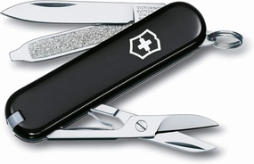 Victorinox Classic Sd Bk Multi-tool, Stainless Steel Handle
