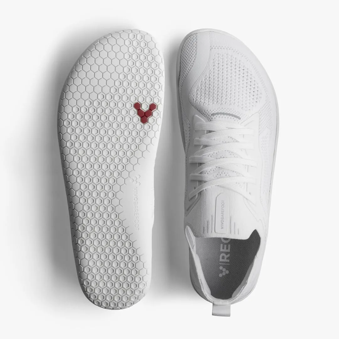 Vivobarefoot Primus Lite Knit Mens Barefoot Shoes | Build Strength, Balance & Mobility | Lightweight for Training & Running | Wide Fit Grounding Shoes | Flexible Knit