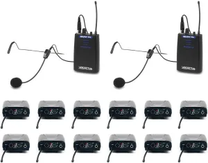 VocoPro SilentPA-IFB-12 - One Way Communication System for TV & Film Production