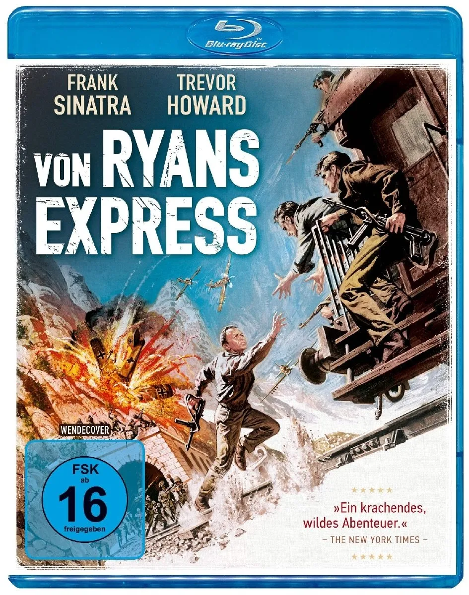 Von Ryan's Express (1965) [ NON-USA FORMAT, Blu-Ray, Reg.B Import - Germany ]