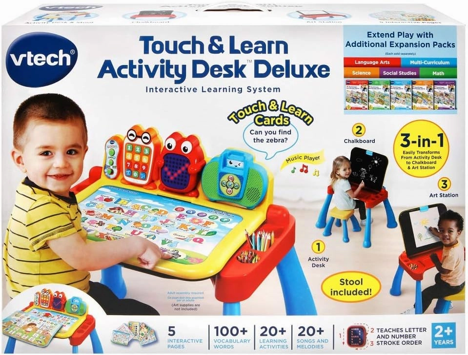 VTech Touch and Learn Activity Desk Deluxe (Frustration Free Packaging)