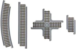 Walthers Trainline 931-1362 HO Scale Power-Loc Track(TM) - Figure 8 Track Expander Set