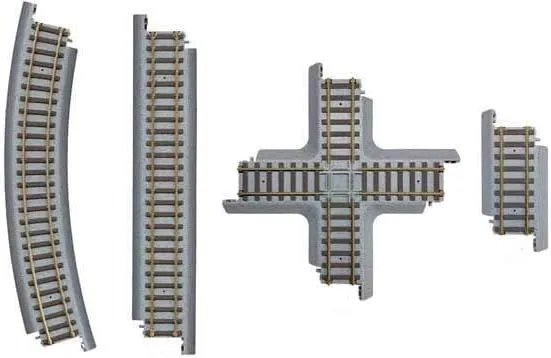 Walthers Trainline 931-1362 HO Scale Power-Loc Track(TM) - Figure 8 Track Expander Set