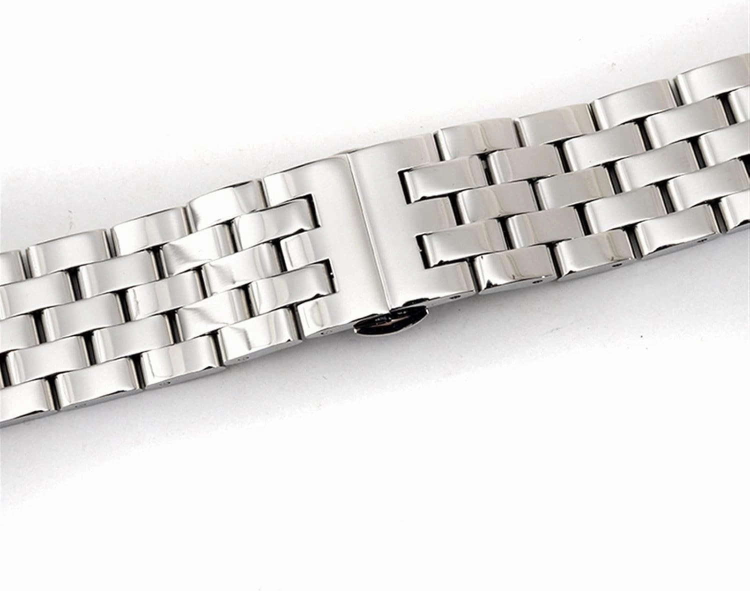 Watch Strap 20mm, 22mm, 24mm, 26mm Black/silver Stainless Steel Quick Release Link Metal Men's And Women's Business Watches