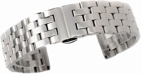 Watch Strap 20mm, 22mm, 24mm, 26mm Black/silver Stainless Steel Quick Release Link Metal Men's And Women's Business Watches