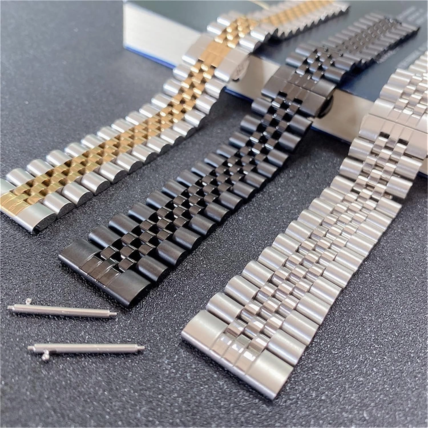 Watch Strap Metal Watch Band Band Watch Band Solid Stainless Steel Quick Release Bracelet 20mm 22mm