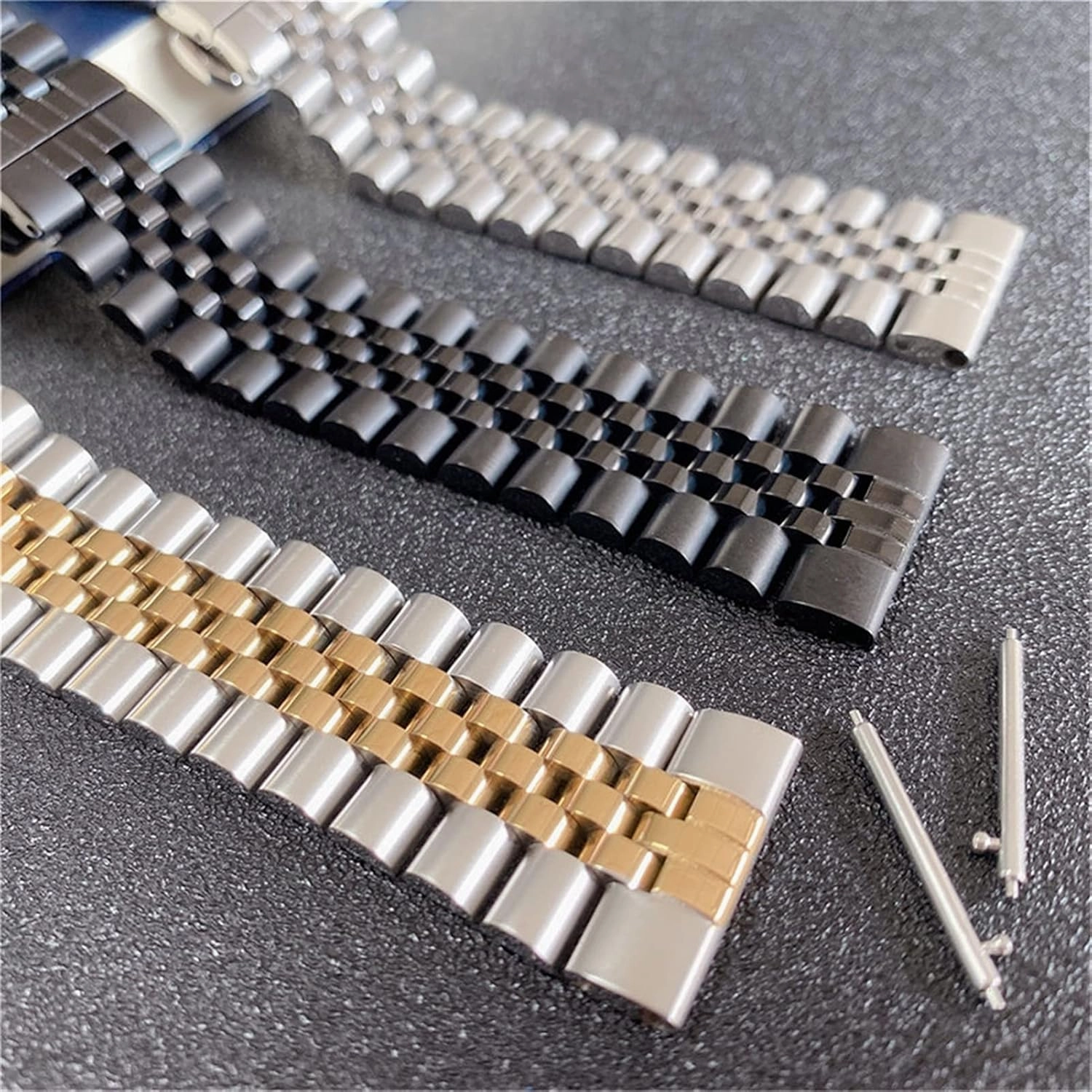 Watch Strap Metal Watch Band Band Watch Band Solid Stainless Steel Quick Release Bracelet 20mm 22mm
