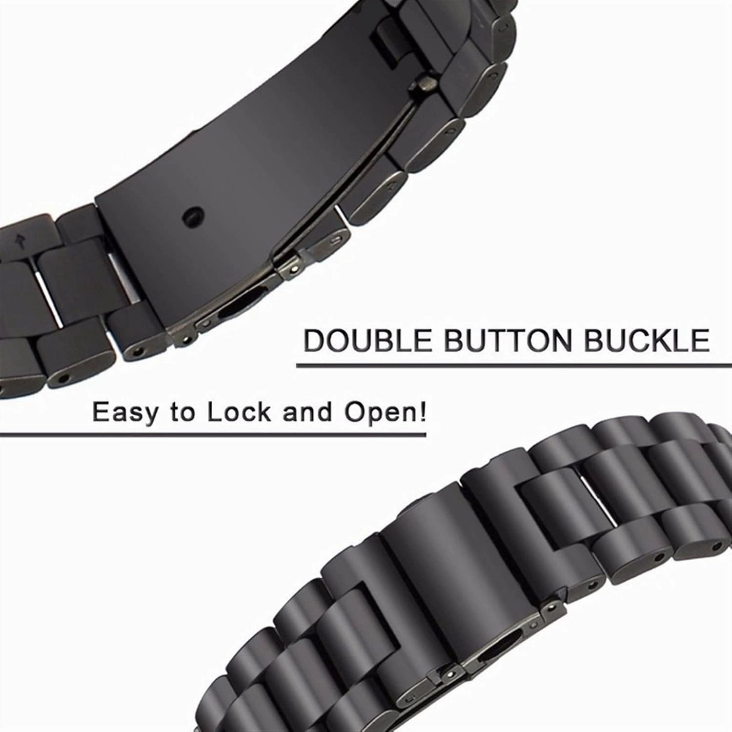 Watch Strap Quick Release Watch Strap 20mm Metal Stainless Steel Wristband Accessories