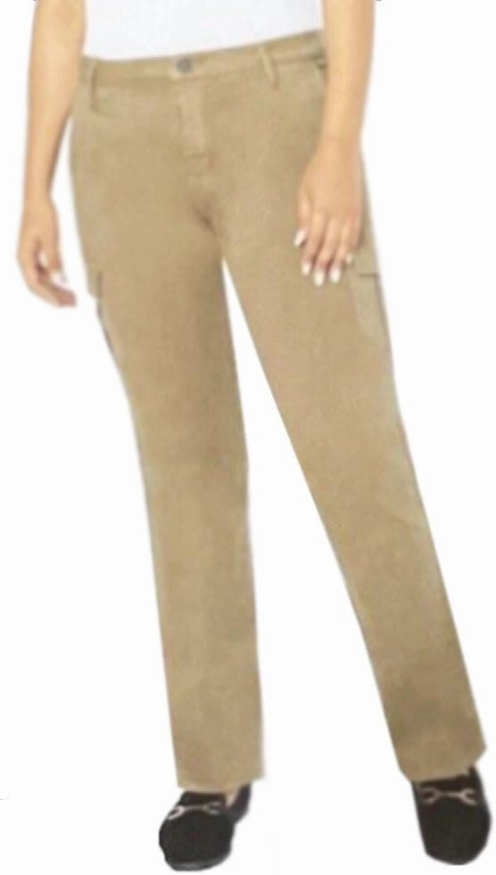 Well Worn Women's High Rise Tencel Blend Cargo Pants