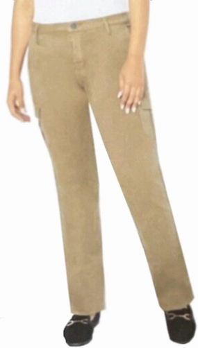 Well Worn Women's High Rise Tencel Blend Cargo Pants
