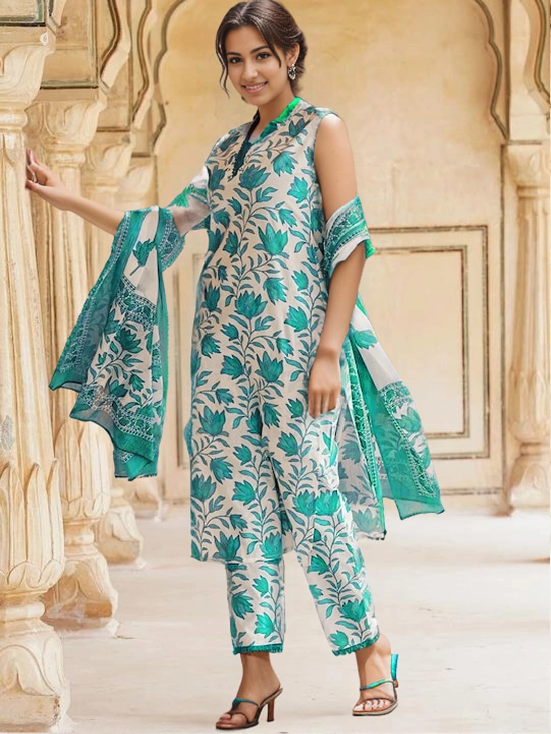 Women's Kurta and Trousers