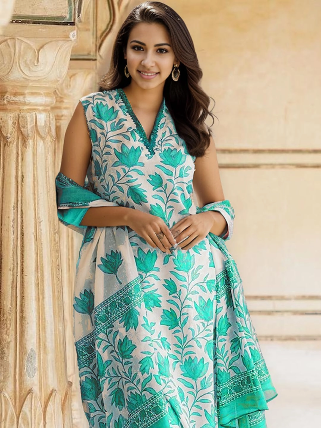 Women's Kurta and Trousers