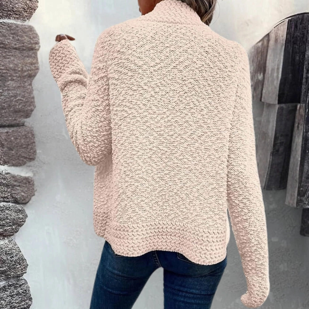 Women's Pink Teddy Coat - Fluffy Plush Jacket & Cozy Winter Wear