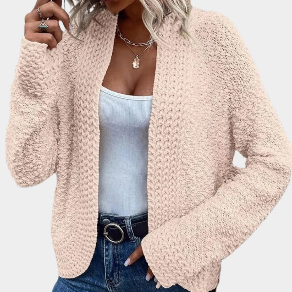 Women's Pink Teddy Coat - Fluffy Plush Jacket & Cozy Winter Wear