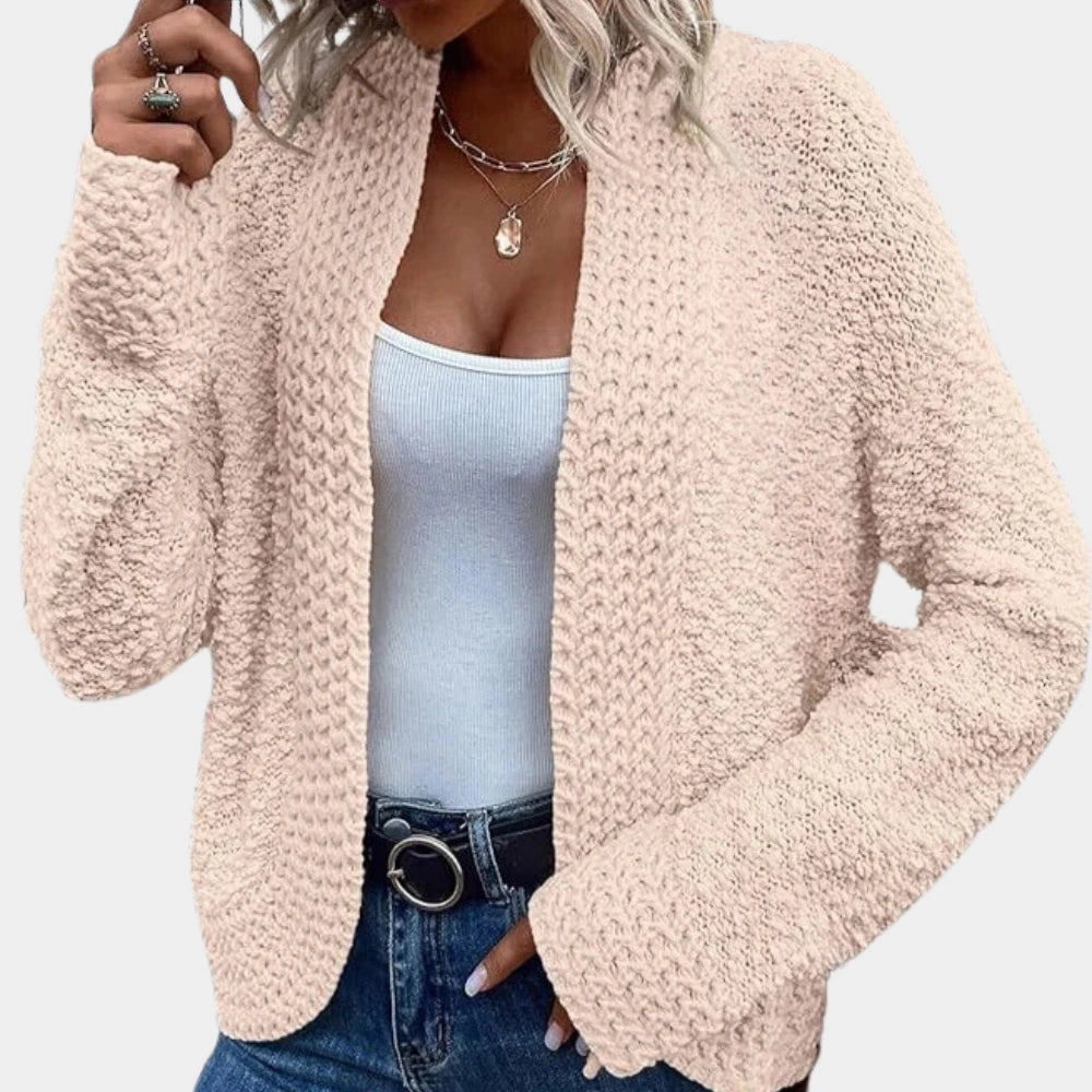 Women's Pink Teddy Coat - Fluffy Plush Jacket & Cozy Winter Wear