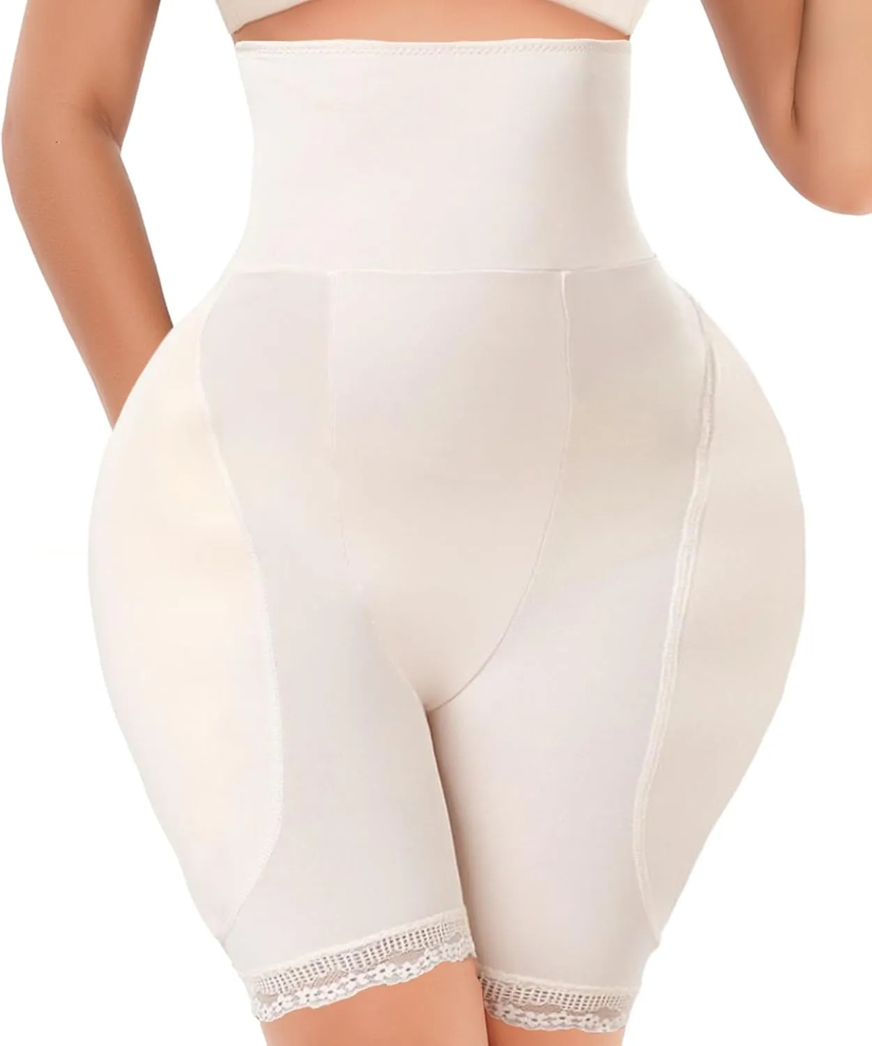 Women's Shapewear Hip Pads Body Shaper Tummy Control Butt Lifter High Waist Hip Enhancer Booty Lifting Panties