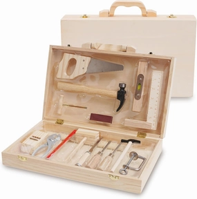 Wooden Children's Simulation Tool Set Toys,Simulation Disassembly Building Toys,Multifunctional Woodworking Toolbox,Suitable for Children Aged 3 ,Construction Toys,Pretend Toy,Gift for Girls Boys