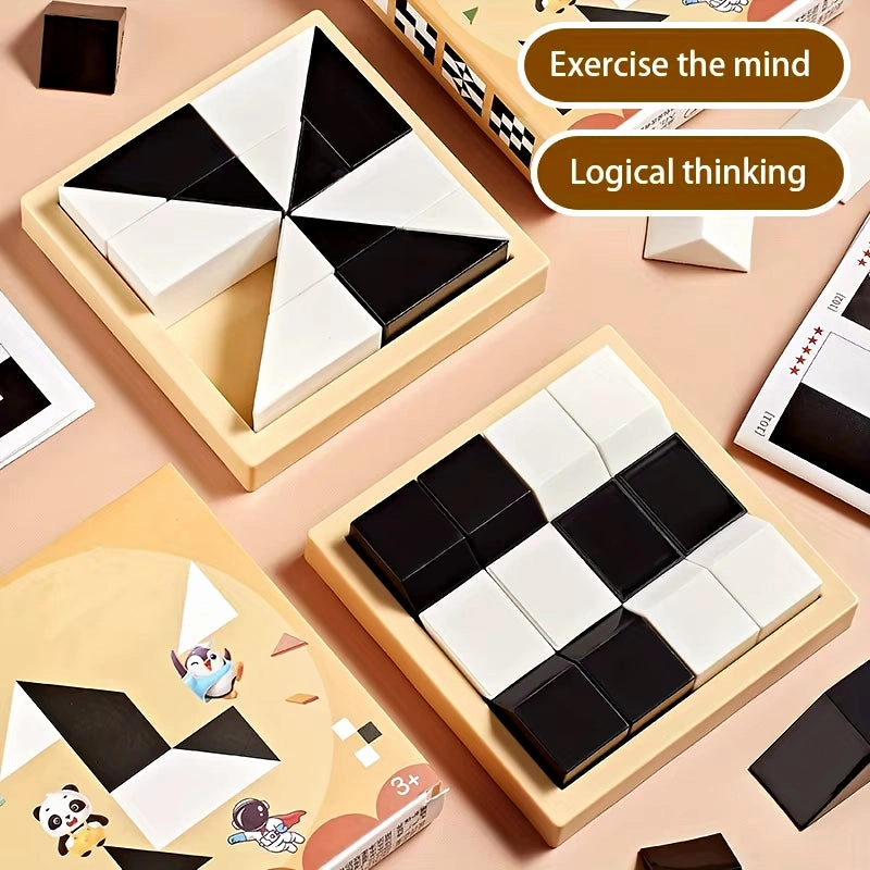 Wooden Hidden Interactive Puzzle For Children