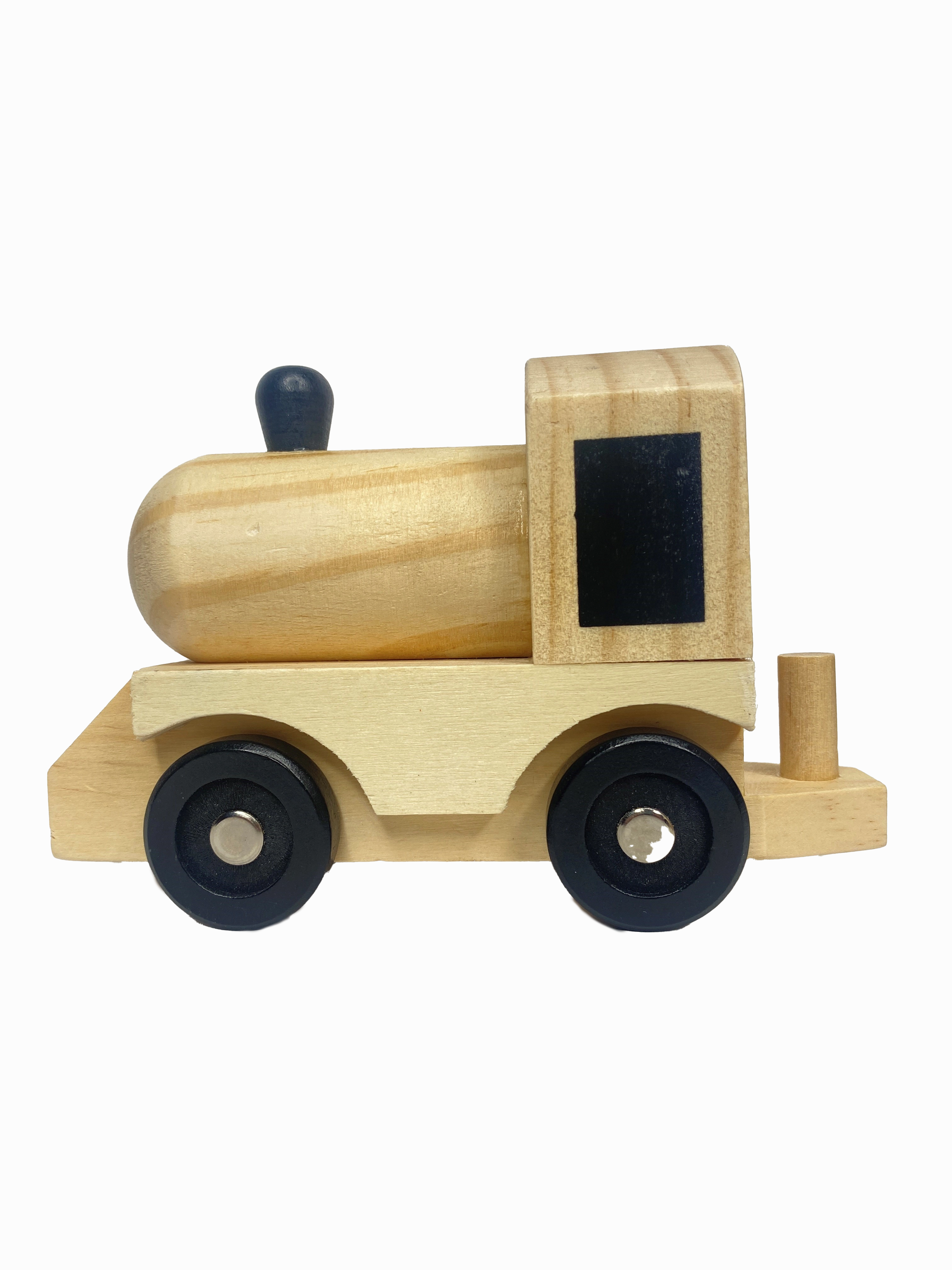 Wooden Toy Train Set