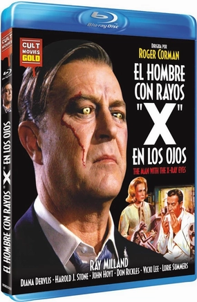 X: The Man with the X-Ray Eyes ( X ) [ Blu-Ray, Reg.A/B/C Import - Spain ]