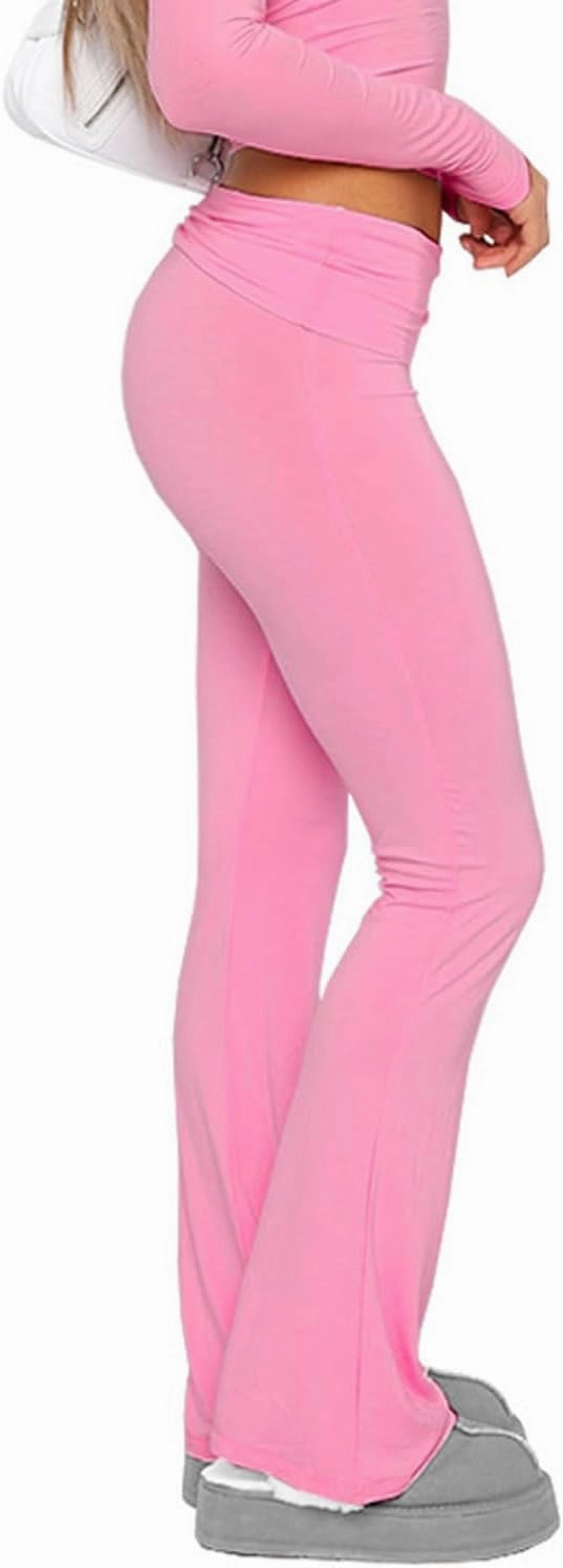 Xixiuly Women Casual Skinny Leggings Flare Bell Bottom Bootcut Low Waist Yoga Pants Palazzo Long Trousers Jogger Sweatpants