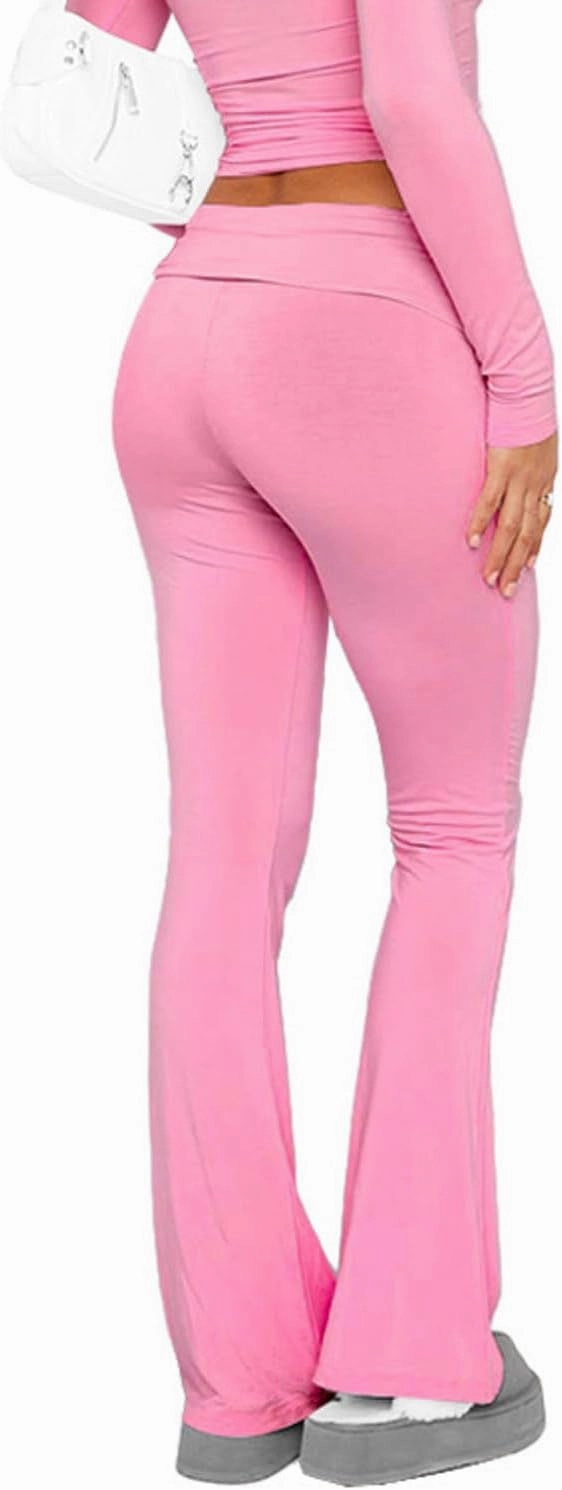 Xixiuly Women Casual Skinny Leggings Flare Bell Bottom Bootcut Low Waist Yoga Pants Palazzo Long Trousers Jogger Sweatpants