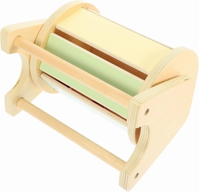 Yardwe Wooden Educational Drum Toy for Boy Girl Sensory Plaything for Color Recognition and Motor Skills Development Toddlers and Young Boy Girl