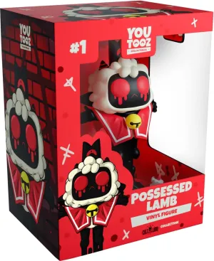 Youtooz Possessed Lamb 5.4" Vinyl Figure, Official Licensed Collectible from Cult of The Lamb Videogame, by Youtooz Cult of The Lamb Collection