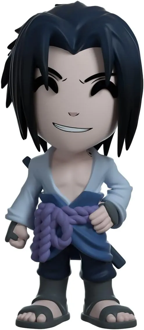 Youtooz Sasuke Anime Figure 4.6", Collectible Uchiha Sasuke Vinyl Figure from Naruto Anime Collection